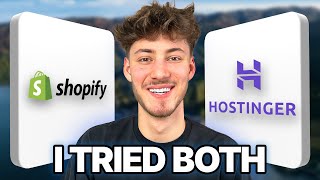 Shopify vs Hostinger 2024 Actual Honest Comparison [upl. by Francklin]