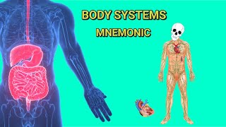 Body Systems  EASY Mnemonic to Help Memorize the 11 Organ Systems of the Human Body  Anatomy [upl. by Pacifica49]