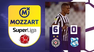 Mozzart Bet Super liga 202223  11kolo PARTIZAN – MLADOST 60 20 [upl. by Onateag]