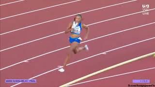 Mixed 4x400m Relay Final World Athletics Championships Oregon 2022 [upl. by Auqenat631]