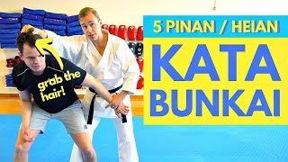 One Bunkai For Every Pinan  Heian Kata — Jesse Enkamp [upl. by Batholomew]