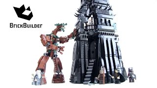 Lego LOTR 10237 The Tower of Orthanc  Lego Speed Build [upl. by Sena]