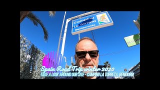 Take a Look Around Our Site  Camping La Torreta Benidorm [upl. by Eihcir]