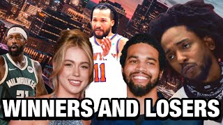 Kendrick Lamar Dominates NY Knicks Playoff Run Patrick Beverley Bugs Out [upl. by Wait471]