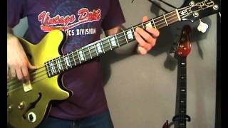 Gerry amp The Pacemakers  Ferry Cross The Mersey  Bass Cover [upl. by Selda]