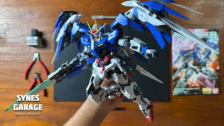 OO Raiser Gundam Master Grade 1100  ASMR BUILD  Bandai  Gundam OO [upl. by Atihana760]