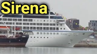 Oceania Cruises Sirena Cruise Ship 22nd April 2024 [upl. by Merwin]