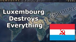 Trying to form the European Union as Luxembourg in Hoi4 [upl. by Nnaitak437]