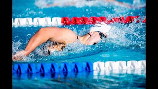 Katie Ledecky 35884 400 free  2023 Speedo Atlanta Classic [upl. by Ellednahc891]