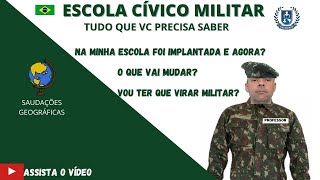 ESCOLA CÍVICO MILITAR  TUDO QUE VOCÊ PRECISA SABER [upl. by Oirretno506]