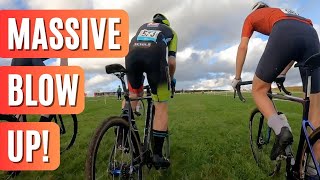 A MONUMENTAL CYCLOCROSS RACE BLOW UP [upl. by Asiluj]