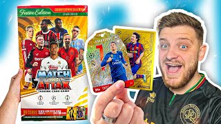 NEW FESTIVE EDITION MATCH ATTAX COUNTDOWN CALENDAR OPENING Messi Gold Edge Edition [upl. by Dolan]