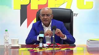 Press Conference by the General Secretary of the PPP Party Dr Bharrat Jagdeo August 8 2024 [upl. by Beatrice]