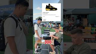 Buying multiple Jordan 4 Retros at Sneakercon Brooklyn sneakerhead buying reselling jordans [upl. by Eldwon]