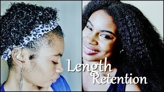 Length Retention My Natural Hair Secret [upl. by Novahc43]