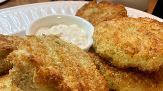 OLD SCHOOL FRIED FISH CAKES TGIF FISH SEGMENT OF THE WEEK [upl. by Emelun593]