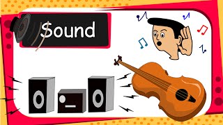 Science  Sound  What is Sound and how sound is produced  English [upl. by Dodwell]