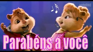 ► Alvin e os Esquilos  Chipmunks  Parabéns pra você  Feliz Aniversário ◄ [upl. by Crean]