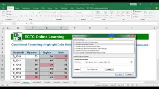 Unit 13 1 Conditional Formatting Rules [upl. by Jacki947]