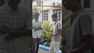 When we over study for exam 😂😂comedy telugu funny exam topper dedication study confidence [upl. by Follansbee]