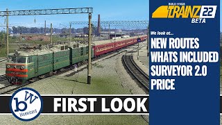 Trainz 22 BETA First Look  Price  Routes  Surveyor 20  Locos  Menus Beta build 115628 [upl. by Fakieh]