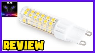 LVWIT 7w  220v  G9 Base LED Light Bulbs REVIEW [upl. by Harlene653]