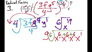 Radical Expressions and Equivalence [upl. by Remos]