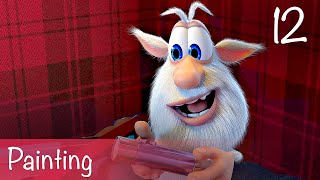 Booba  Painting  Episode 12  Cartoon for kids [upl. by Derfnam]