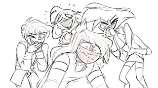 Flirty Angel HuniCast Animatic Commissioned CREDIT IN DESCRIPTION [upl. by Rednirah]