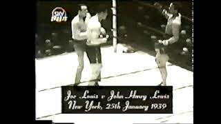 Joe Louis vs John Henry Lewis Full Fight [upl. by Chrisse]