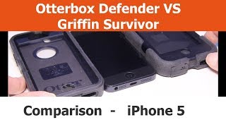 Griffin Survivor vs Otterbox Defender iPhone Cases [upl. by Lawan231]