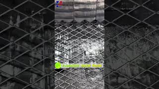 Aluminum Facade Wall Expanded metal mesh diamond mesh expanded metal sheets gutter guard aluminium [upl. by Anec]