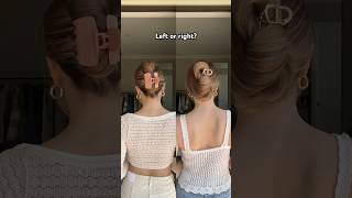 TWO EASY CLAW CLIP HAIRSTYLES [upl. by Marthe]