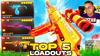 TOP 5 NEW META LOADOUTS in Warzone Season 2 Best Class Setups [upl. by Anigal]