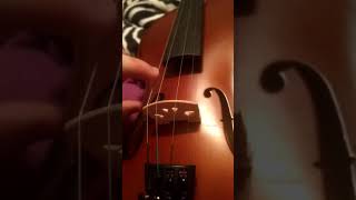 Violin harmonic tuner plucking Actual violin sound10 amazon violin xD [upl. by Katinka]