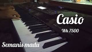 tarling Cirebonan semanis madu fersion Casio wk 7500 [upl. by Nathanoj413]