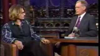 Johnny Depp in The late Show 2003 PART 1 [upl. by Kelly]