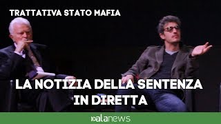 Sentenza trattativa Stato Mafia reazione a caldo di Caselli e Pif [upl. by Rosenblast]