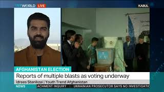 Afghanistan election Interview with Idrees Stanikzai [upl. by Allenaj531]