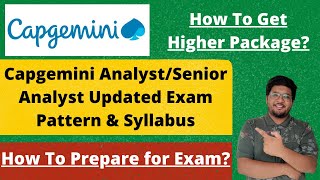 Capgemini Latest Updated Exam Pattern amp Syllabus  How To Prepare for Exam  🔥🔥 [upl. by Klemens405]