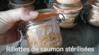 Rillettes de saumon stérilisées [upl. by Atinahs987]