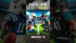 NFL PICK EM  WEEK 5  LEGO MASHUP  Part 1 [upl. by Neetsuj442]