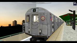 Openbve R38 PostOverhaul F Train Arriving amp Departing at Kings Highway [upl. by Imogen403]