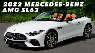 2022 Mercedes Benz AMG SL63  WalkAround [upl. by Nitz801]