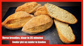 Broodjes in 35 minuten  KOKEN MET GUNTHER [upl. by Arriaet]