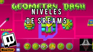 Niveles de streams  Geometry Dash 2206 [upl. by Acebber208]