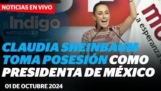 Toma de posesión de Sheinbaum como presidenta I Reporte Indigo [upl. by Ynetruoc783]