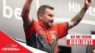 WINNING RETURN Day One Evening Highlights  2024 German Darts Championship [upl. by Glick]