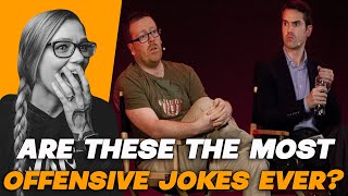 AMERICAN REACTS TO MOST OFFENSIVE BRITISH COMEDIANS  AMANDA RAE [upl. by Neeli413]