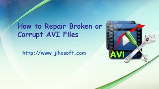 avi is broken how to repair corrupt avi files [upl. by Normand737]